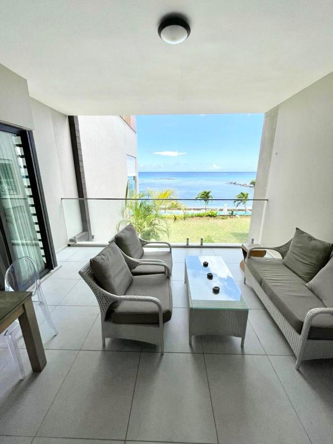 Luxury Beach House With Spectacular Sea View And Pool Trou aux Biches Eksteriør billede